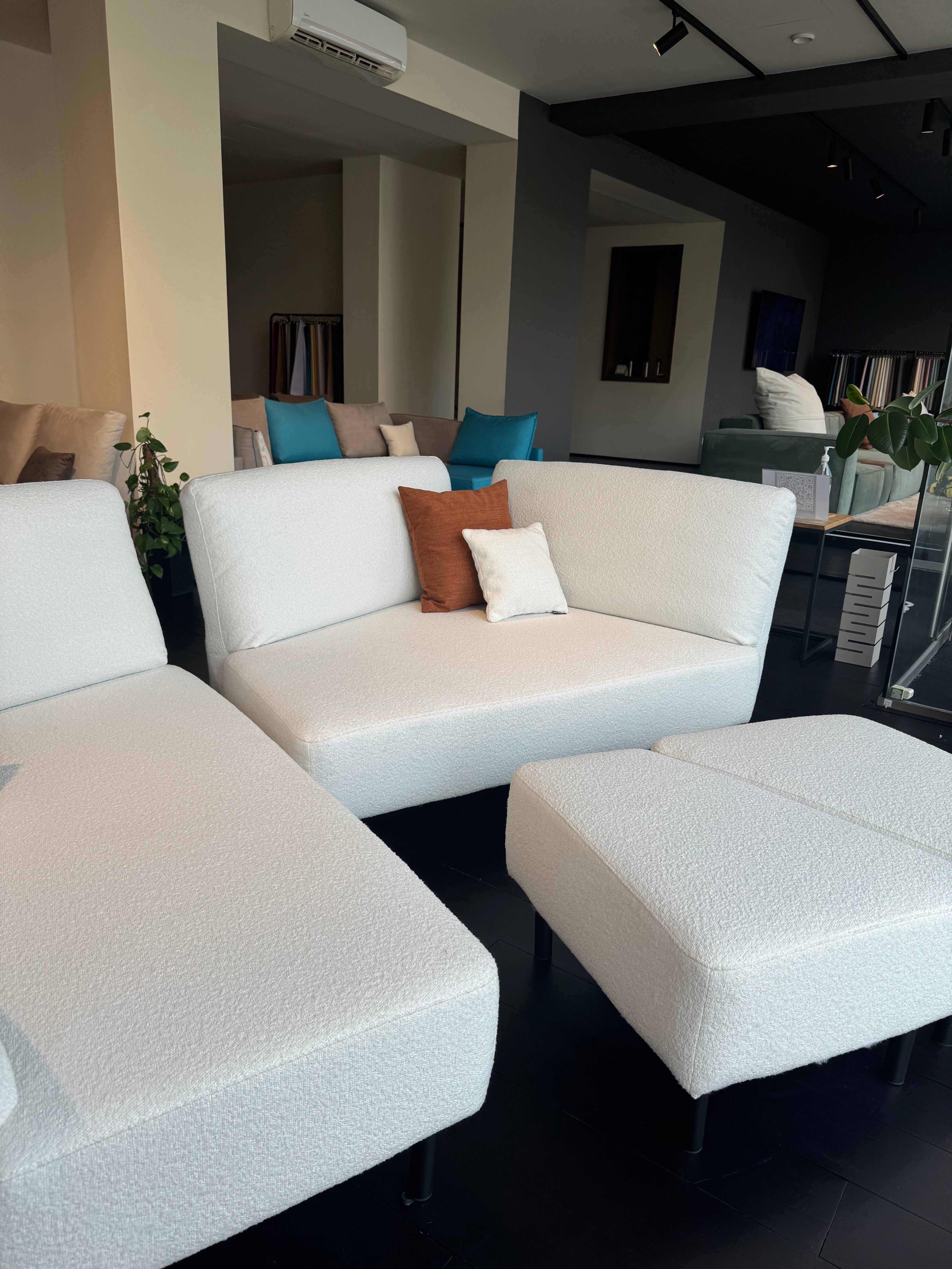 Outlet - Divano modulare Mike con funzione letto