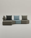 Katrina modular sofa with rest function