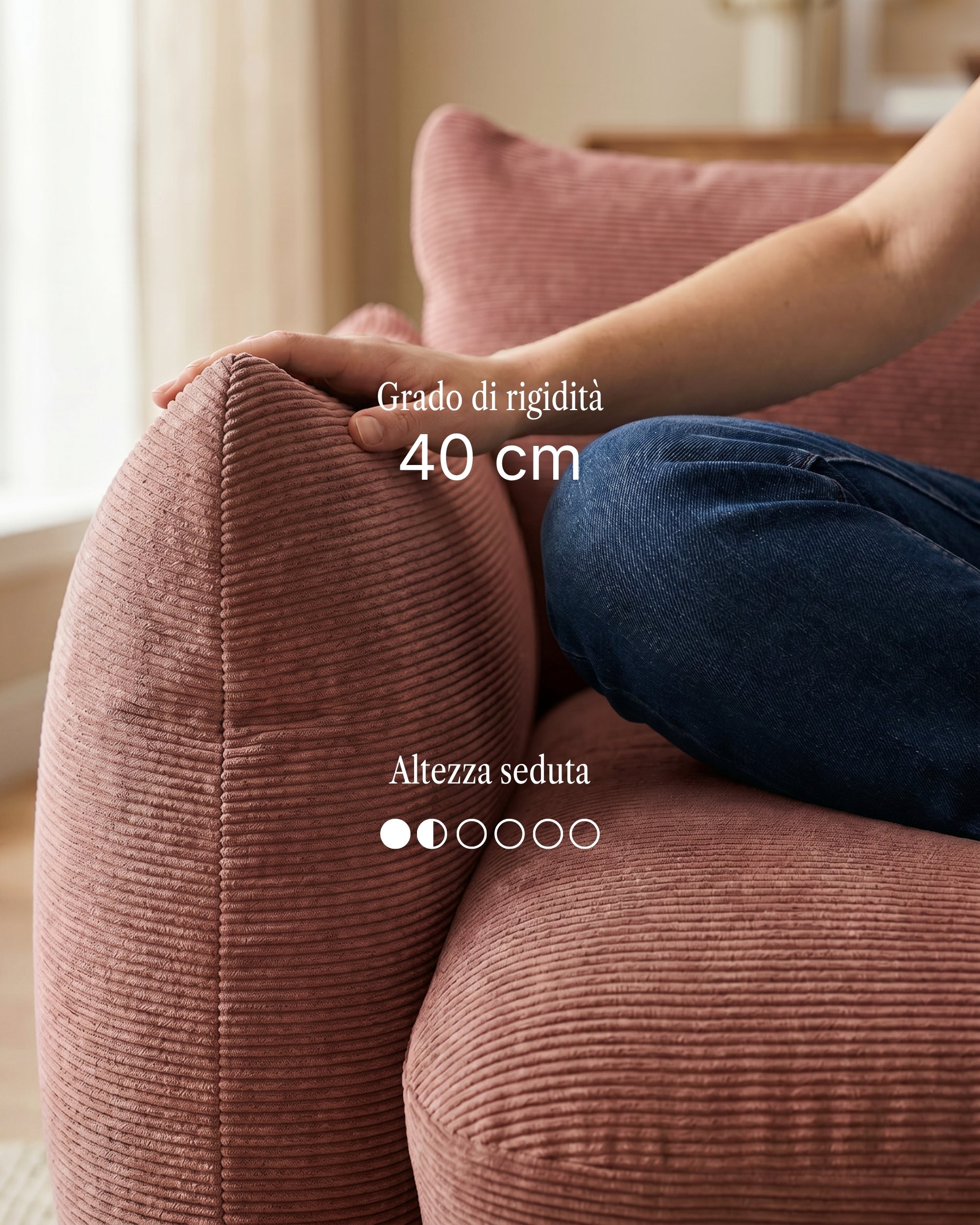 Divano Modulare Luma 3 Posti con Funzione Letto