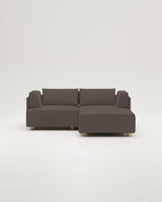 Rivestimento in tessuto – Divano modulare Louis 2 posti con pouf