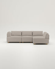 Divano modulare Louis 4 posti con funzione letto - Tessuto Nova