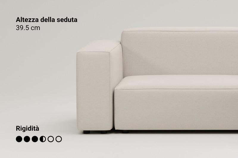 Divano modulare Harvey S con funzione letto
