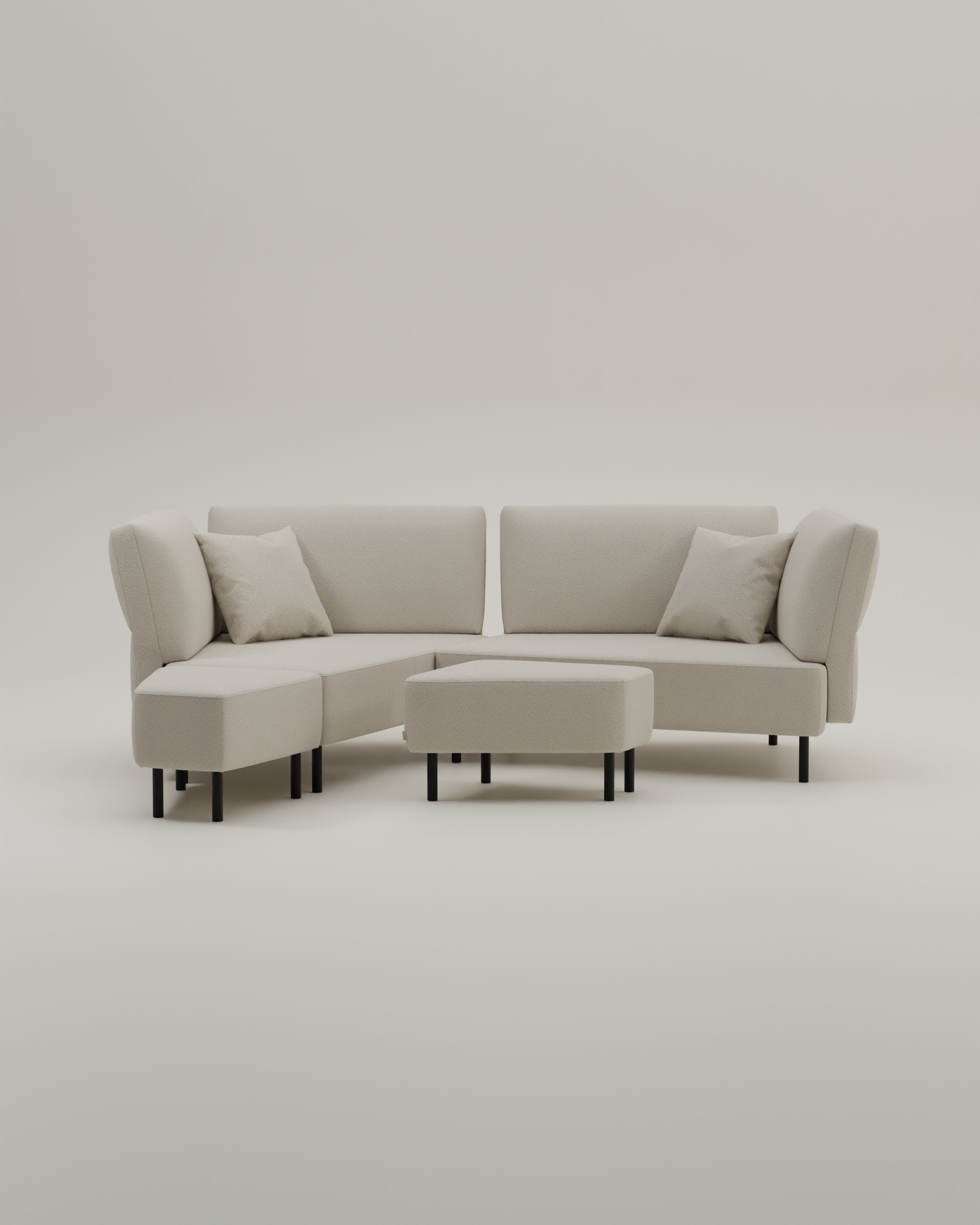 Outlet - Divano modulare Mike con funzione letto