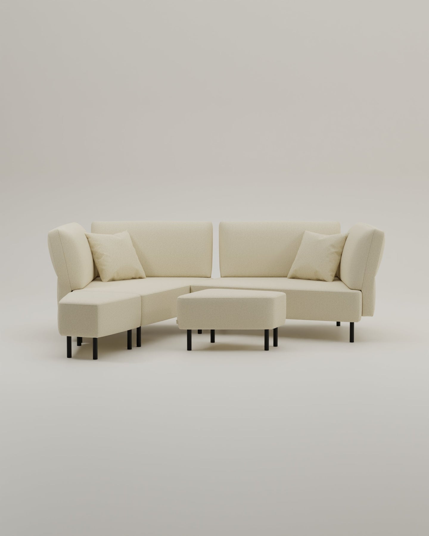 Divano modulare Mike con funzione letto