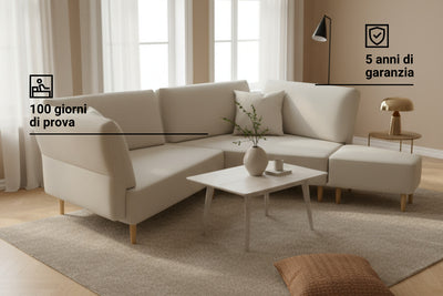 Divano modulare Mike con funzione letto