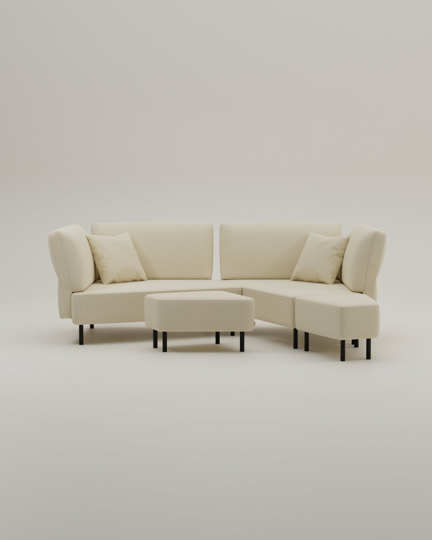 Divano modulare Mike con funzione letto