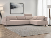 Divano modulare Louis L con funzione letto