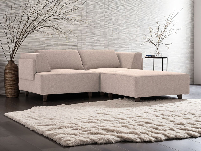 Divano modulare Louis S con funzione letto