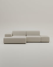 Divano modulare ad angolo Nina 4 posti con funzione letto