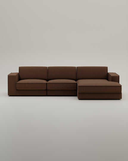 Terra L 4-seater modular sofa with bed function
