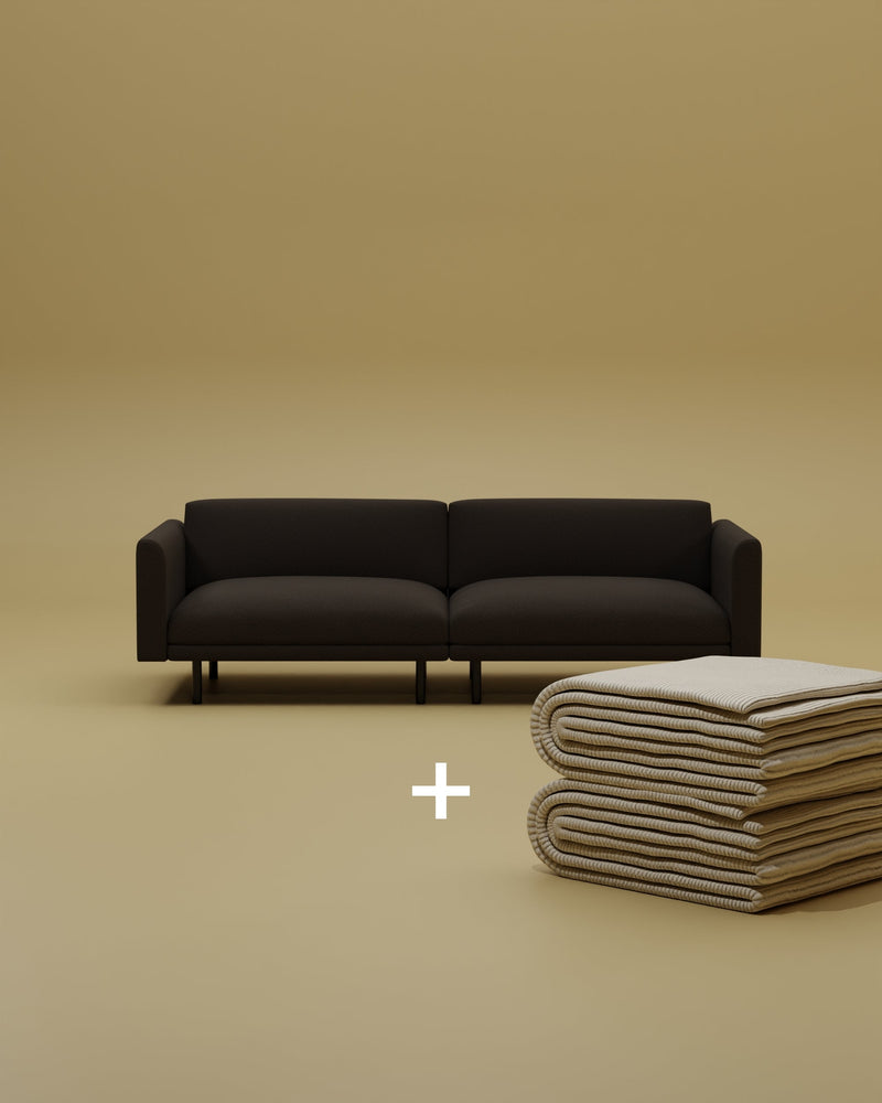 Divano modulare Aera 2.5 posti 2 in 1 Set