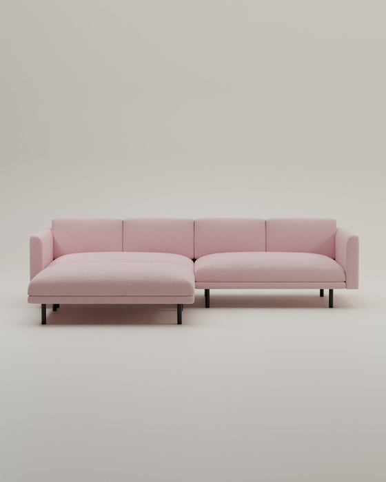 Aera 3 seater modular sofa with pouf