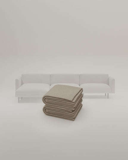 Rivestimento in tessuto - Divano modulare Aera angolare