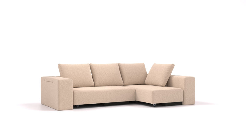 Divano componibile Amelie con funzione letto - tessuto Nova