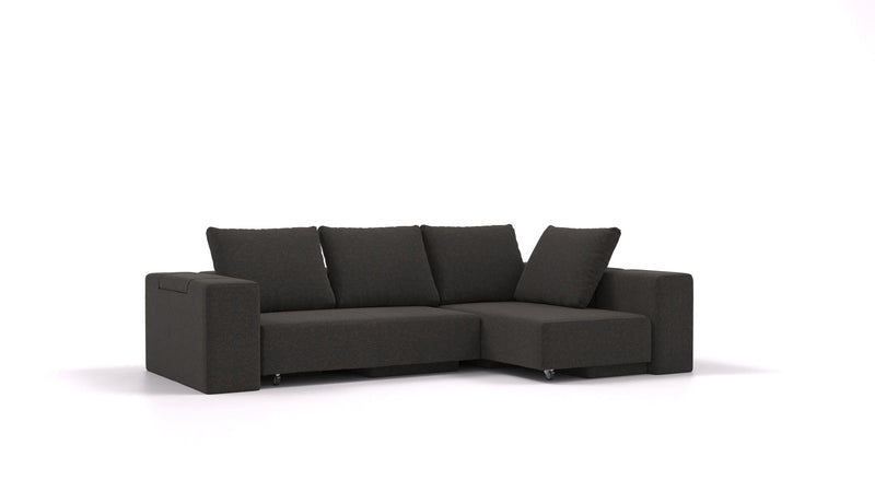 Divano componibile Amelie con funzione letto - tessuto Nova