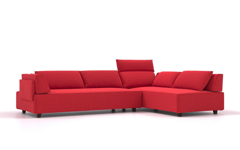 Divano modulare Louis L con funzione letto