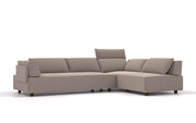 Divano modulare Louis L con funzione letto