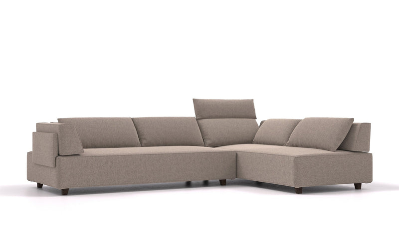 Divano modulare Louis L con funzione letto