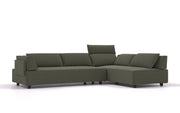 Divano modulare Louis L con funzione letto