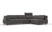 Divano modulare Louis L con funzione letto