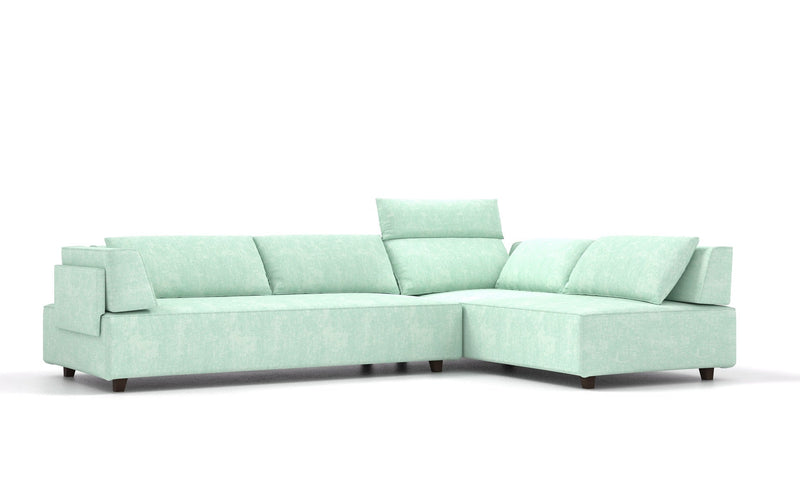 Divano modulare Louis L con funzione letto