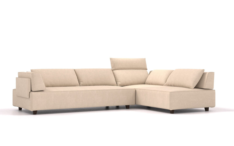 Divano modulare Louis L con funzione letto