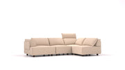 Divano modulare Louis M con funzione letto - tessuto Nova