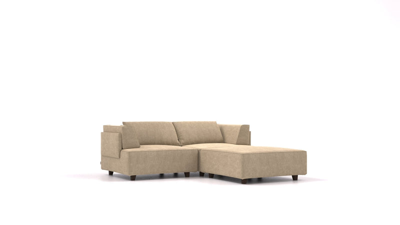 Divano modulare Louis S con funzione letto