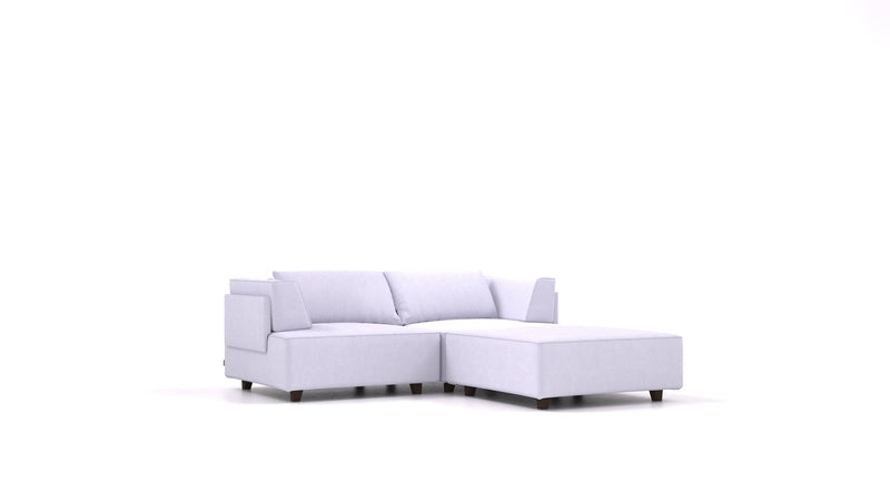 Divano modulare Louis S con funzione letto