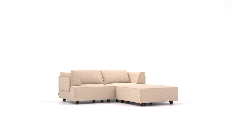 Divano modulare Louis S con funzione letto - tessuto Nova