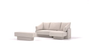 Divano modulare Samantha con funzione letto - tessuto Nova
