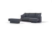 Divano modulare Samantha con funzione letto - tessuto Nova