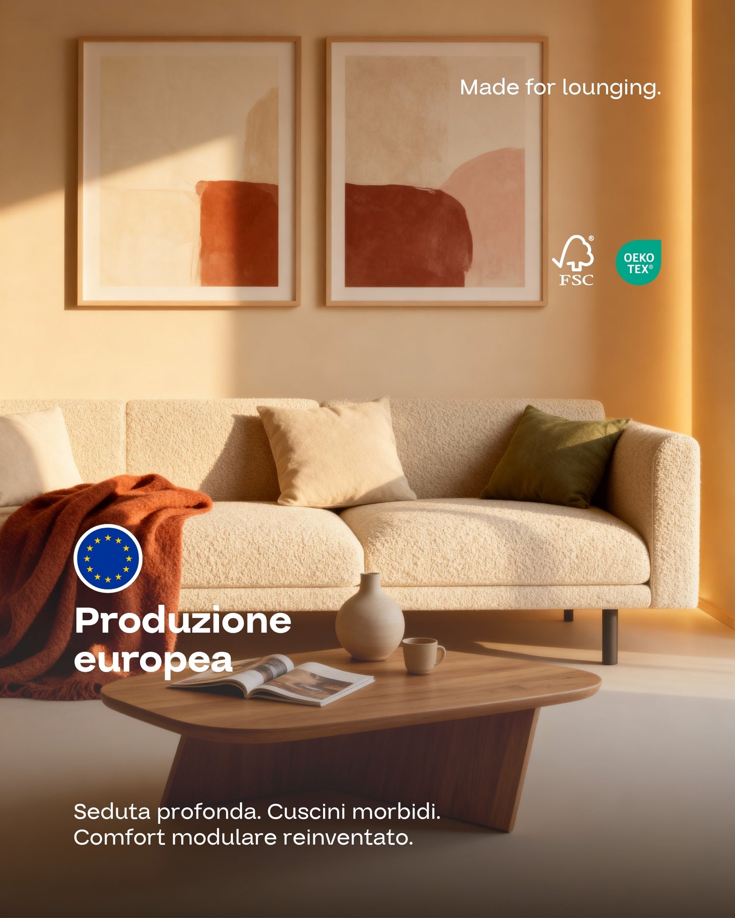 Divano modulare Aera angolare XL