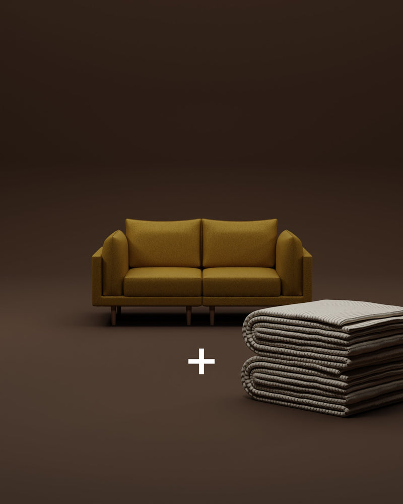 Divano modulare Donna 2 posti con funzione letto