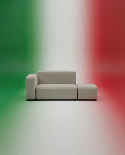 Italiano Divano modulare Harvey open a 2 posti