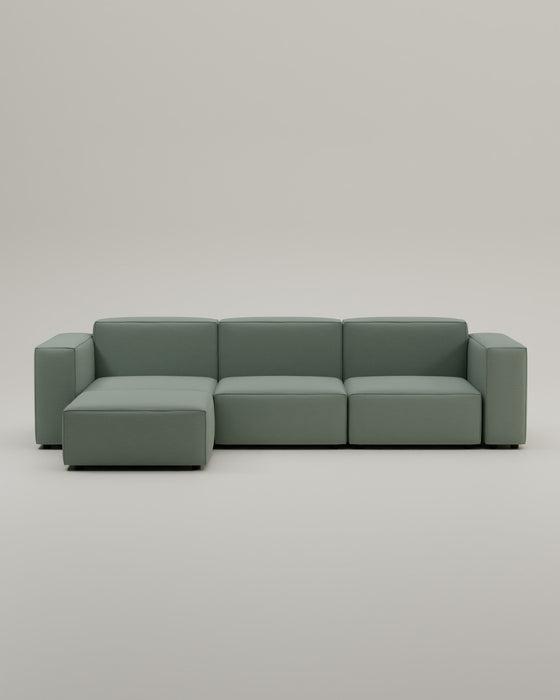 Harvey 4-seater L-shaped modular sofa with bed function