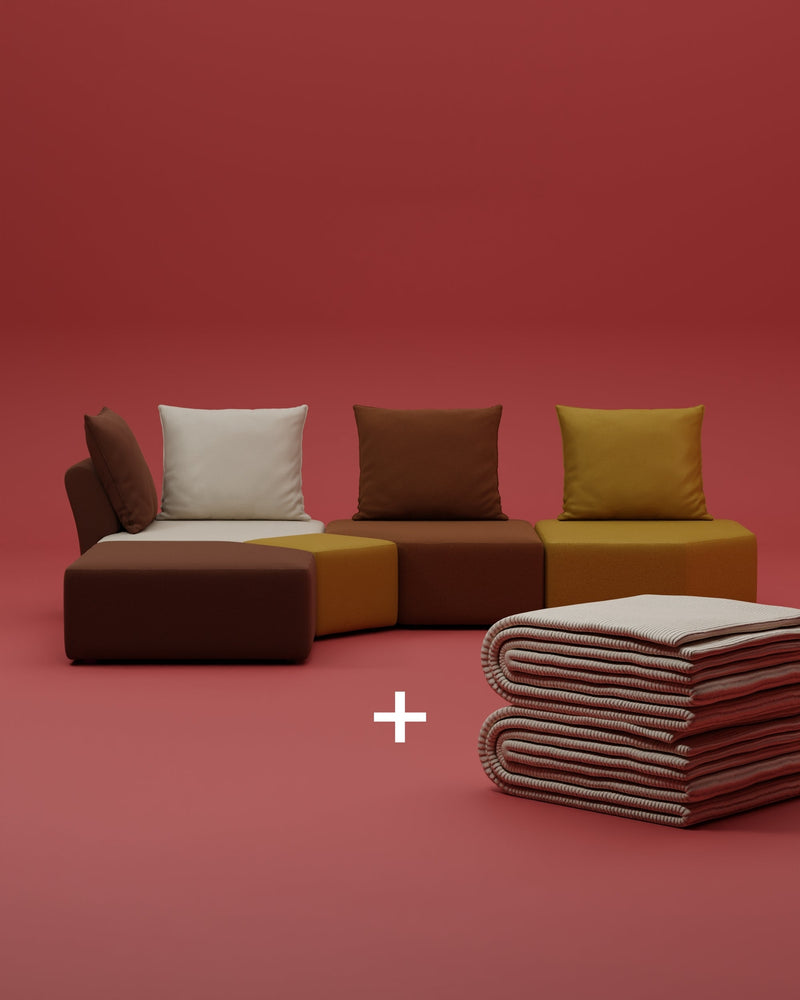 Edizione speciale Amber – divano modulare Katrina