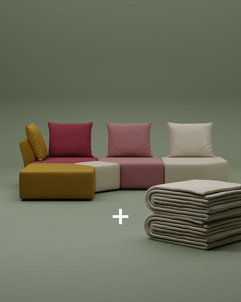 Edizione speciale Berry – divano modulare Katrina