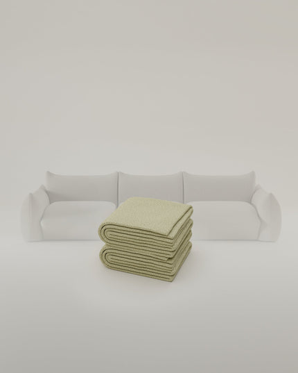 Rivestimento in tessuto - Divano Modulare Luma 3 Posti con Funzione Letto