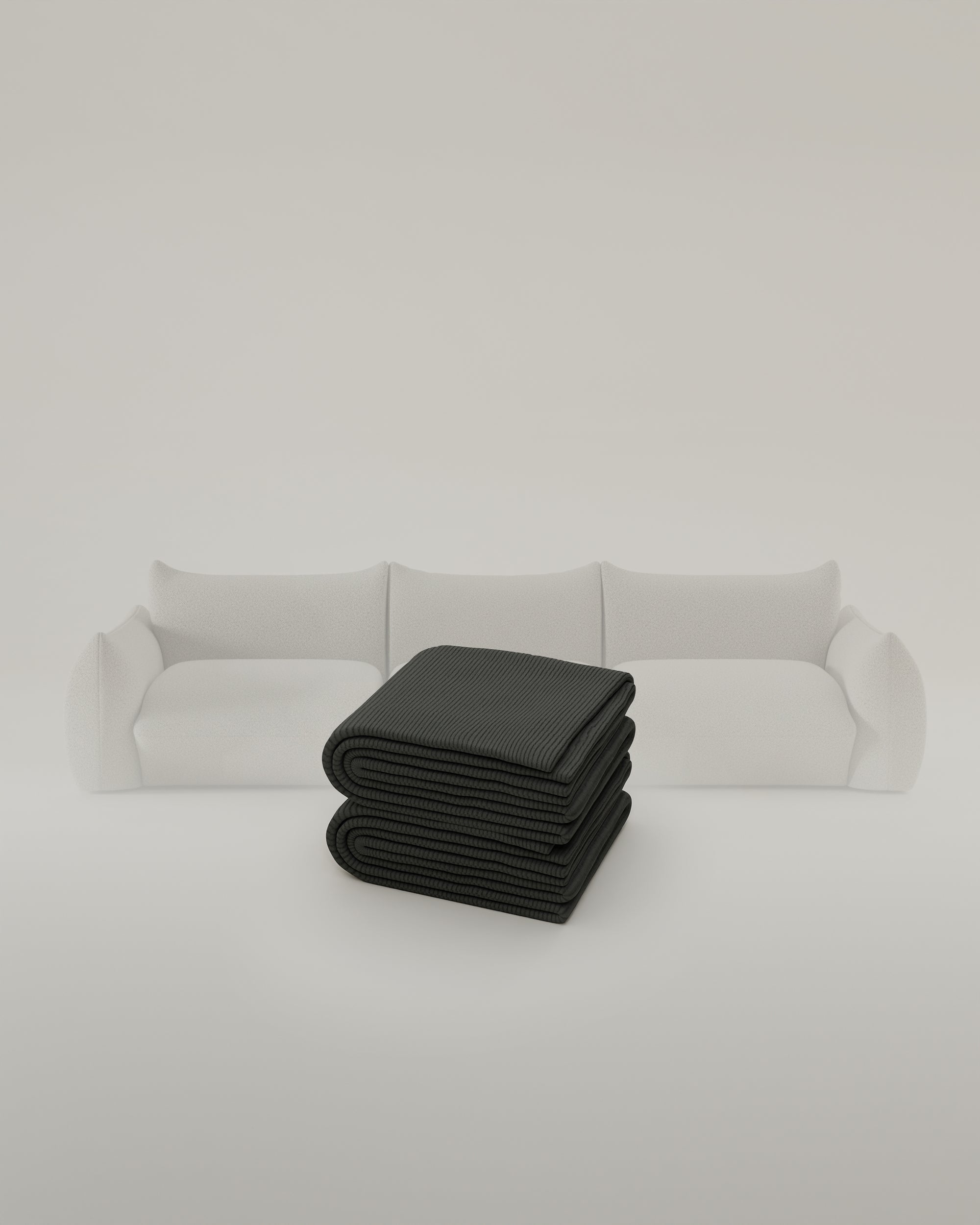 Fabric covering - Luma 3-Seater Modular Sofa with Bed Function