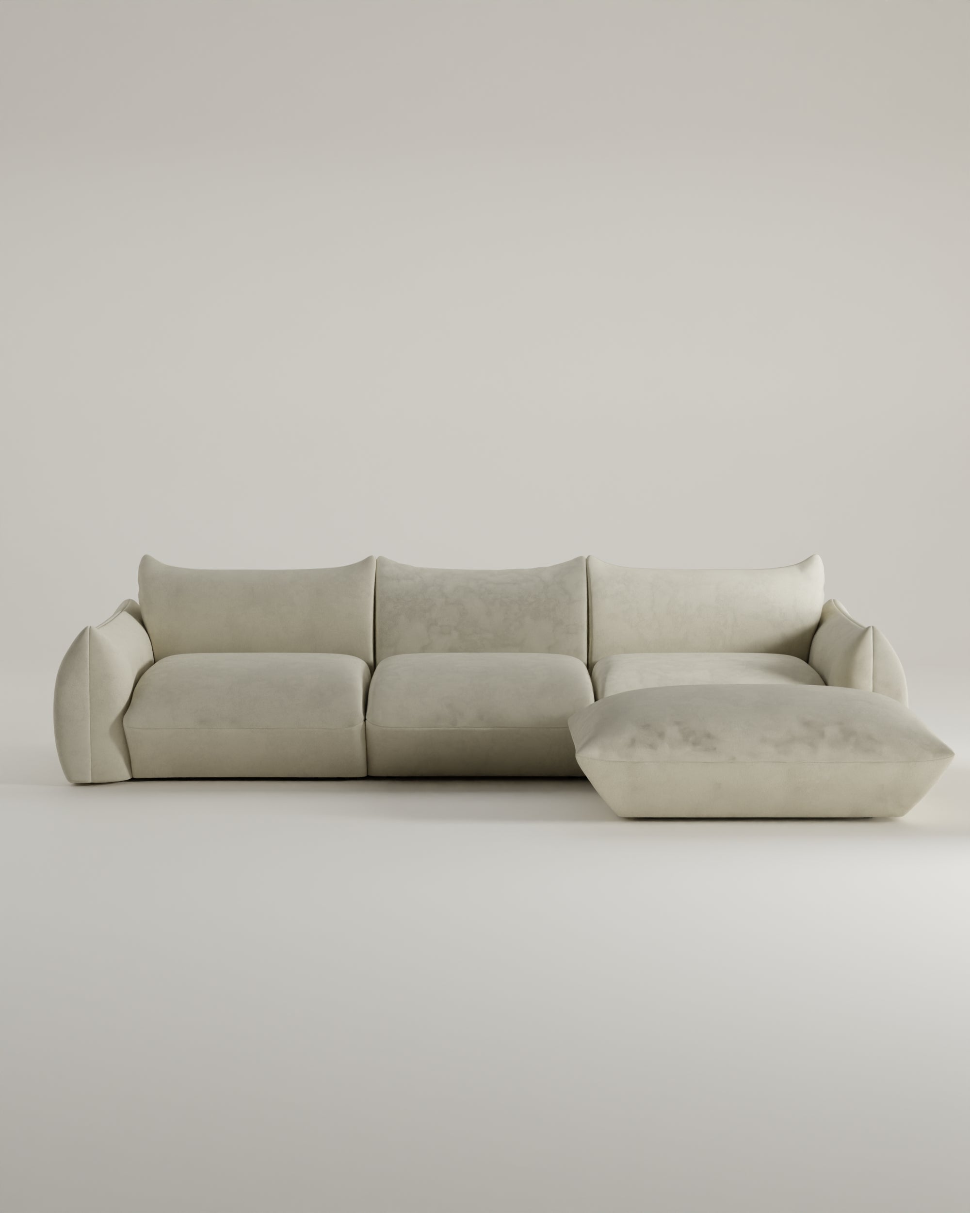 Divano Modulare Luma L 4 Posti con Funzione Letto