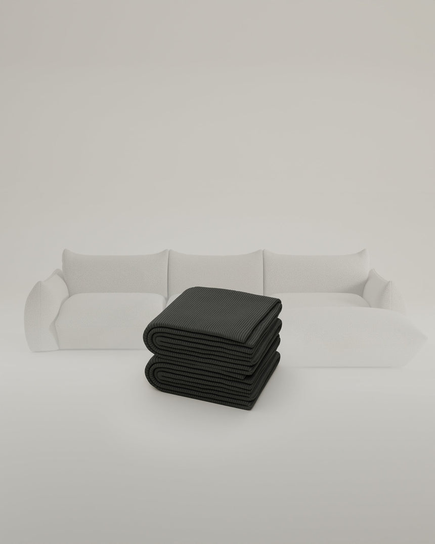 Rivestimento in tessuto - Divano Modulare Luma L 4 Posti con Funzione Letto