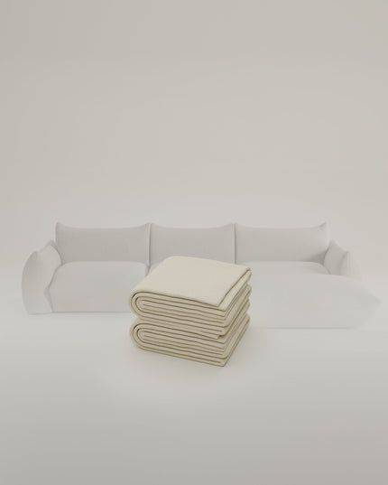 Rivestimento in tessuto - Divano Modulare Luma L 4 Posti con Funzione Letto