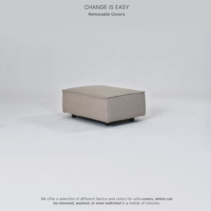 Divano modulare Louis 5 posti con funzione letto