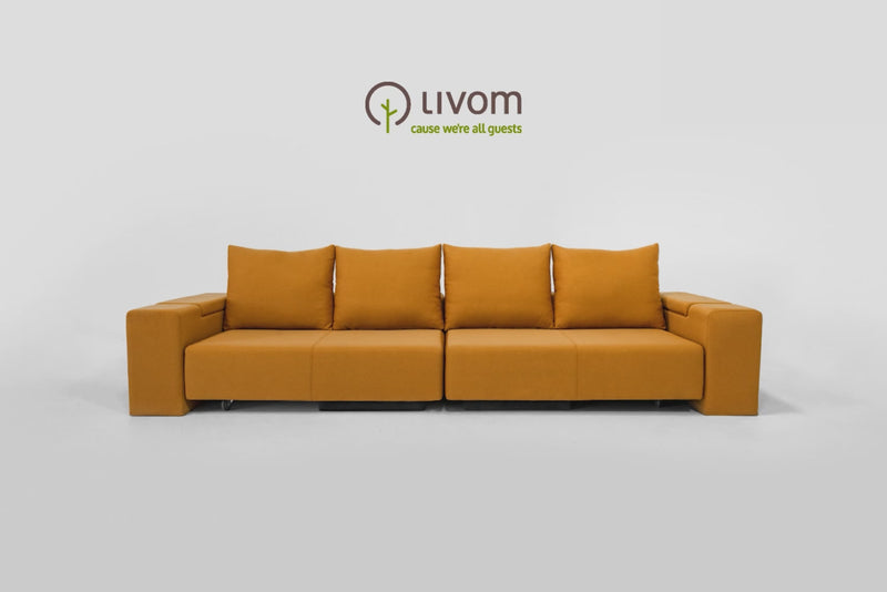 Divano modulare Amelie con funzione letto