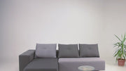 Divano modulare Amelie con funzione letto