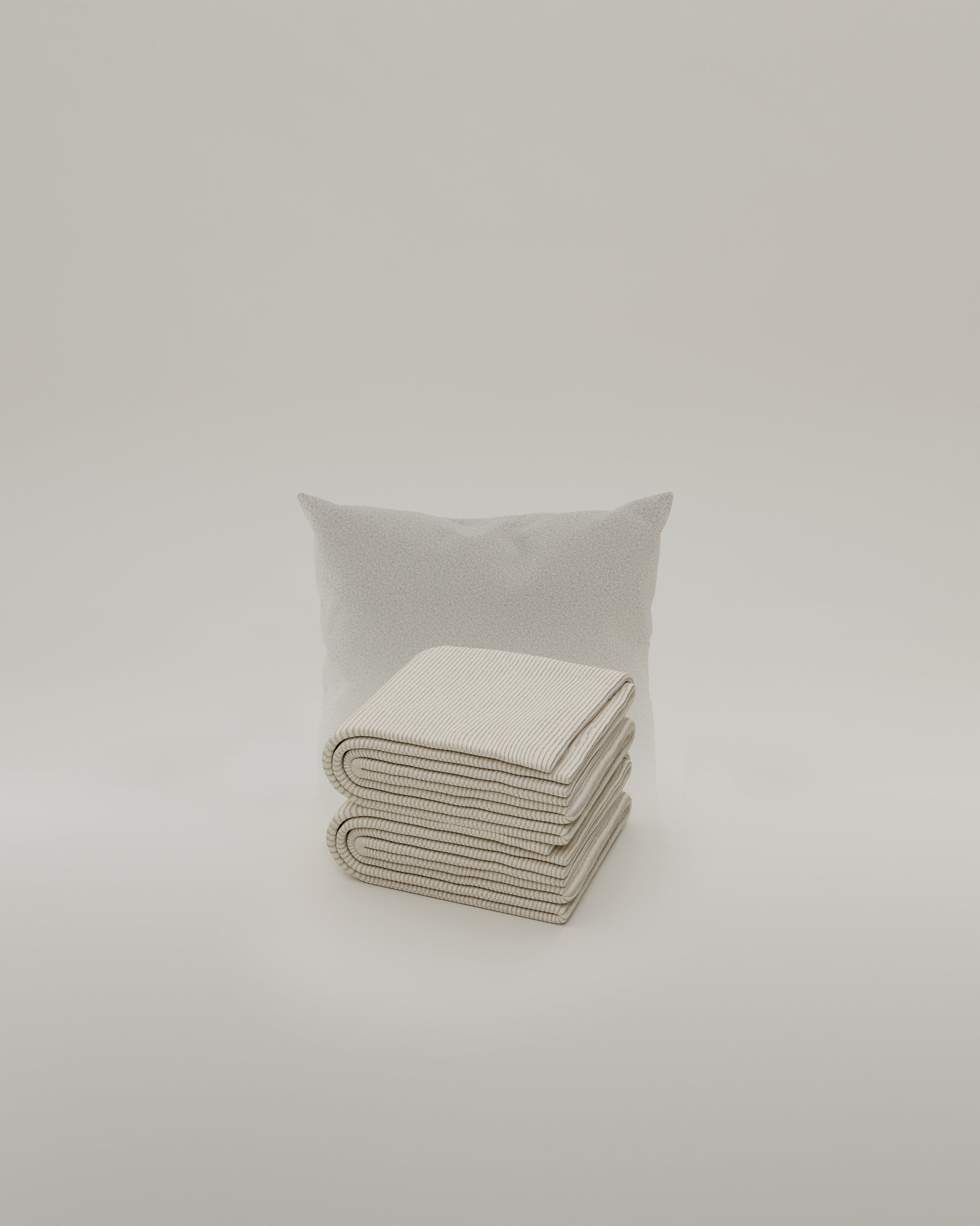 Fabric cover - Cord decorative cushion