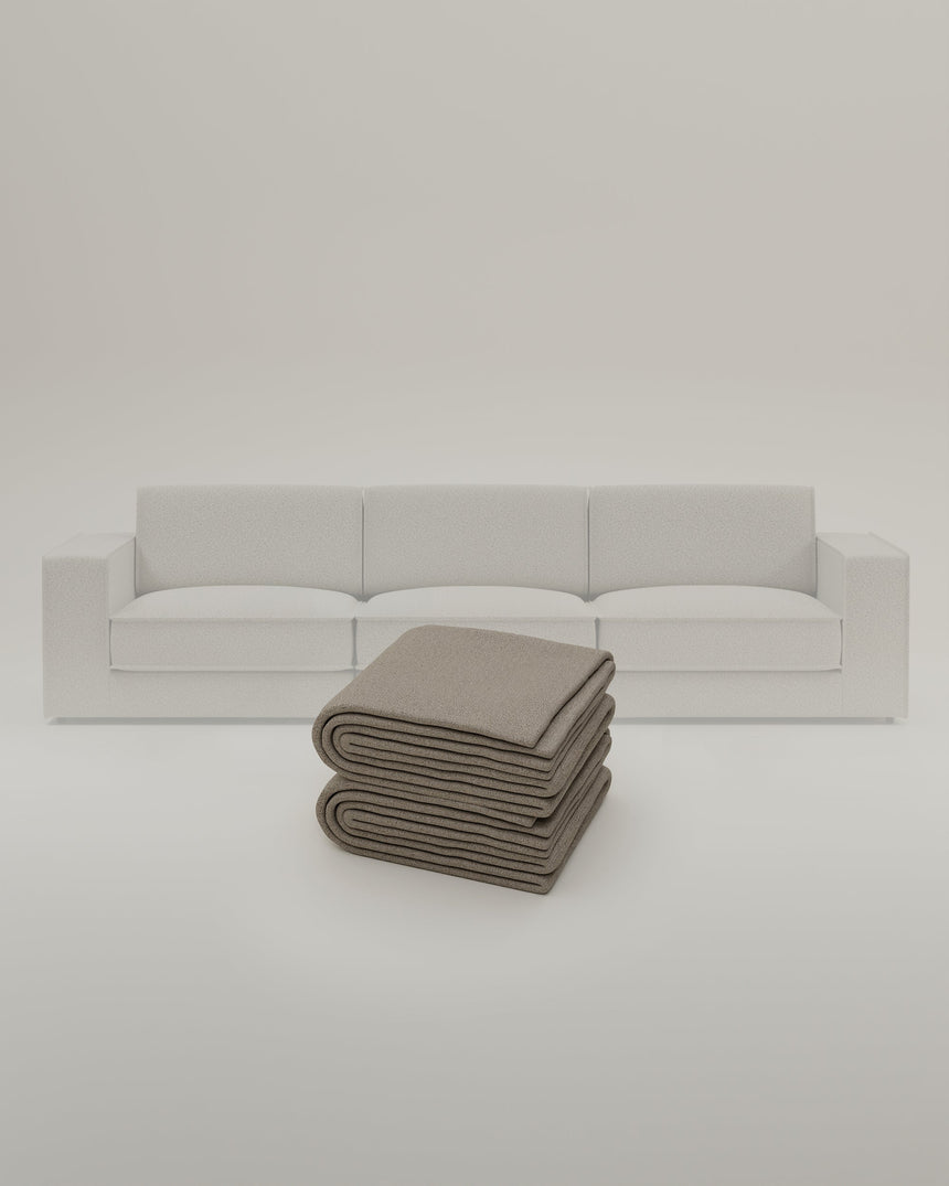 Rivestimento in tessuto - Divano modulare Terra 3 posti con funzione letto