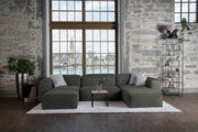 Stoffbezug - Modulares Sofa Harvey XL - Anthrazit-Velvet - Livom